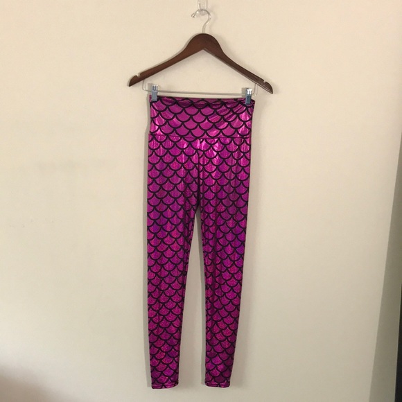 Pants - Mermaid high waisted leggings size small